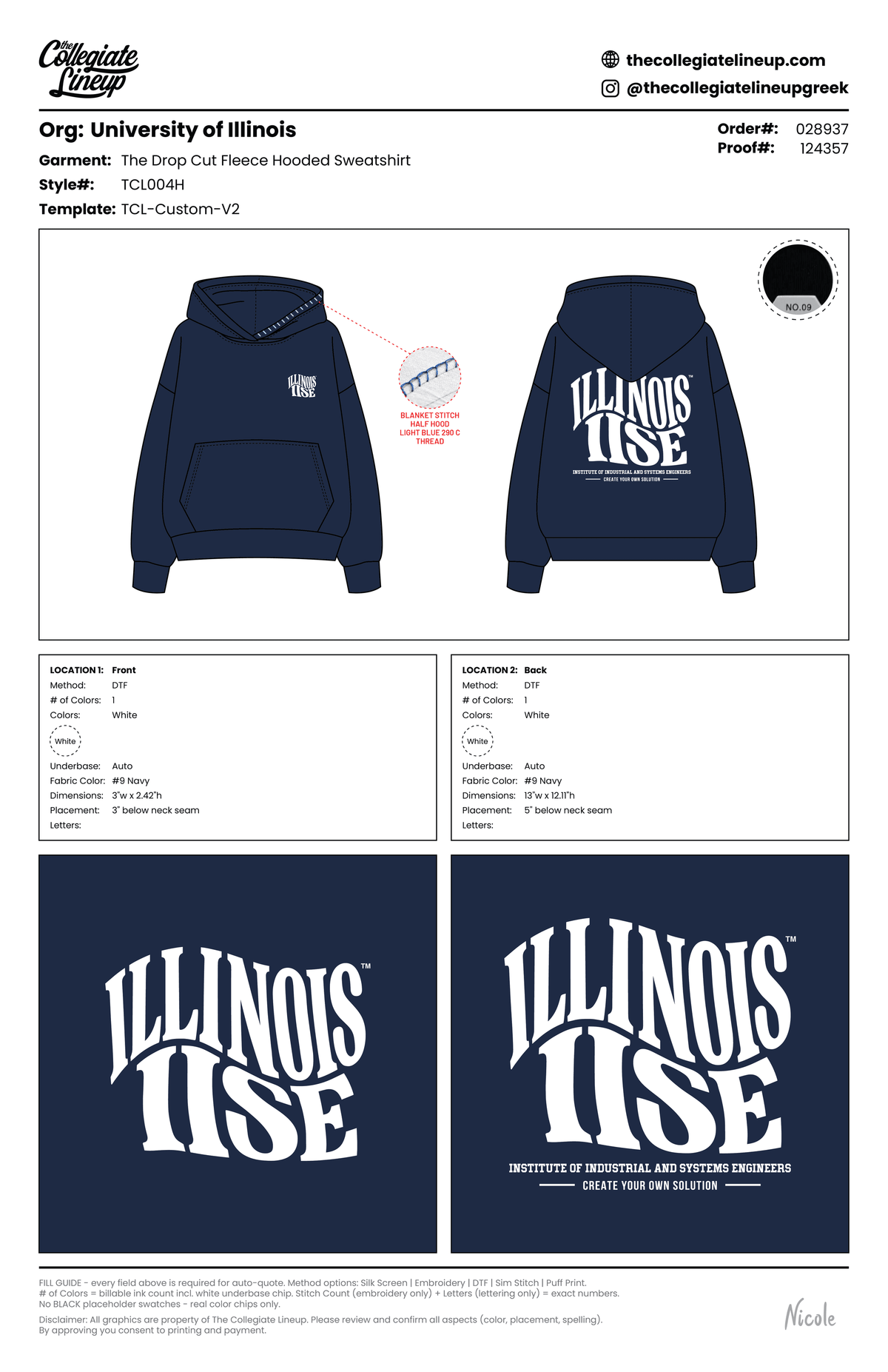 THE DROP CUT FLEECE HOODED SWEATSHIRT