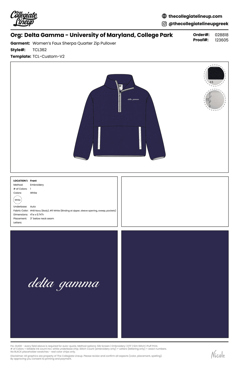 WOMEN'S FAUX SHERPA QUARTER ZIP PULLOVER
