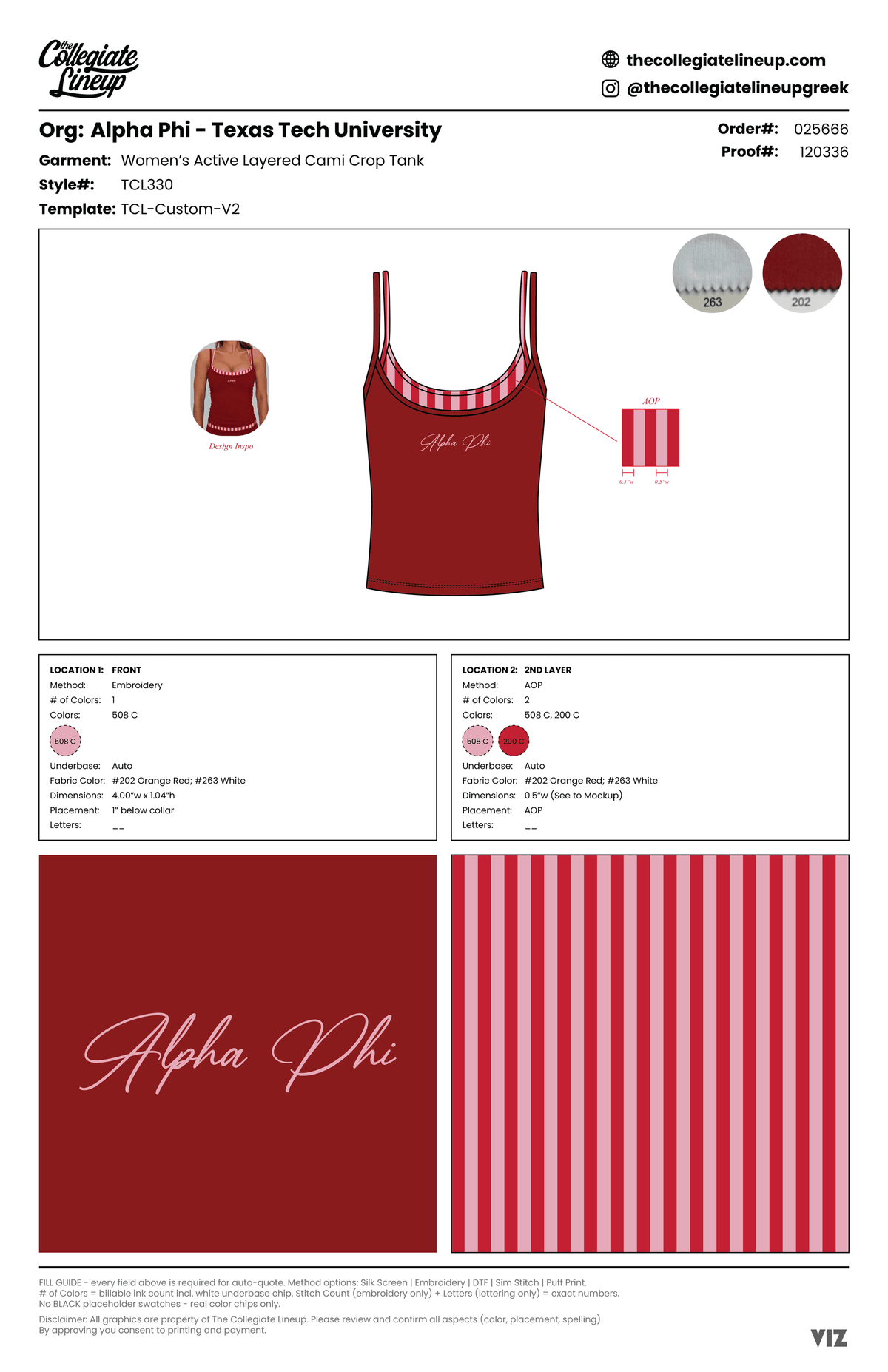 WOMEN'S ACTIVE LAYERED CAMI CROP TANK