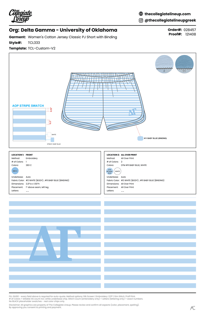 WOMEN'S COTTON JERSEY CLASSIC PJ SHORT WITH BINDING