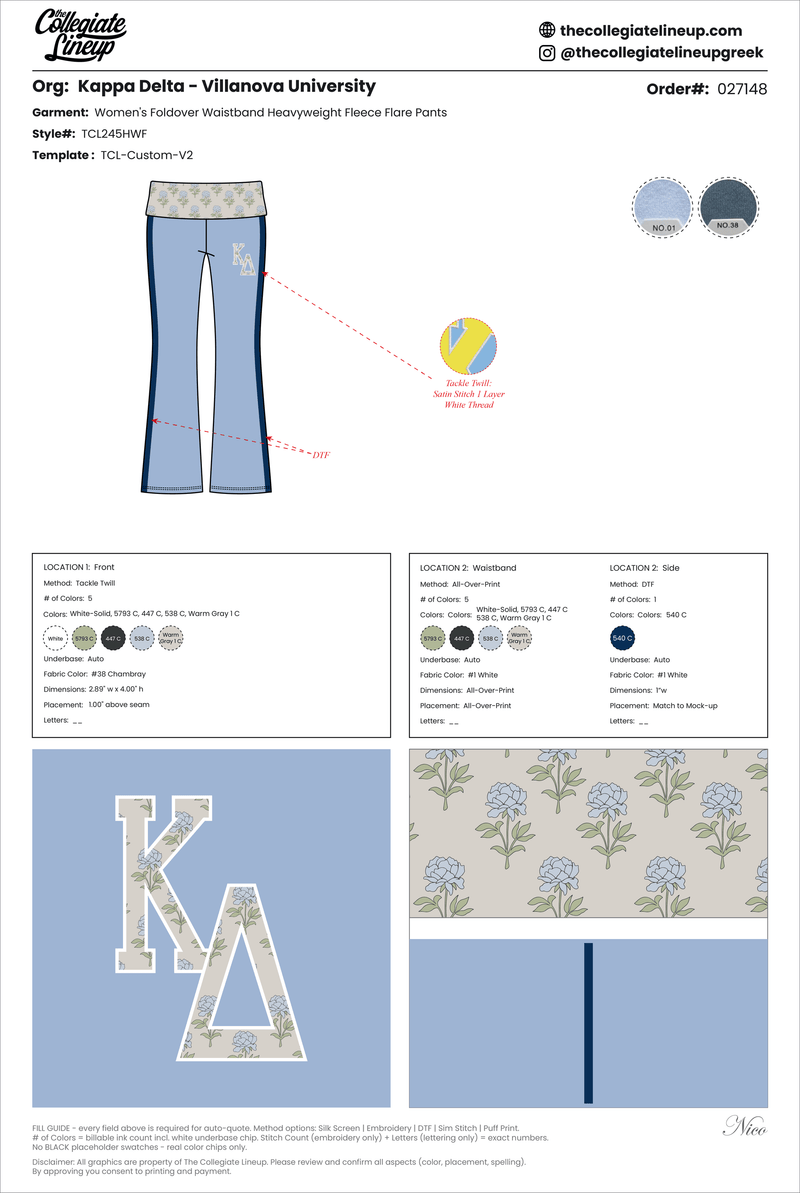 WOMEN'S FOLDOVER WAISTBAND HEAVYWEIGHT FLEECE FLARE PANTS — Customer Request