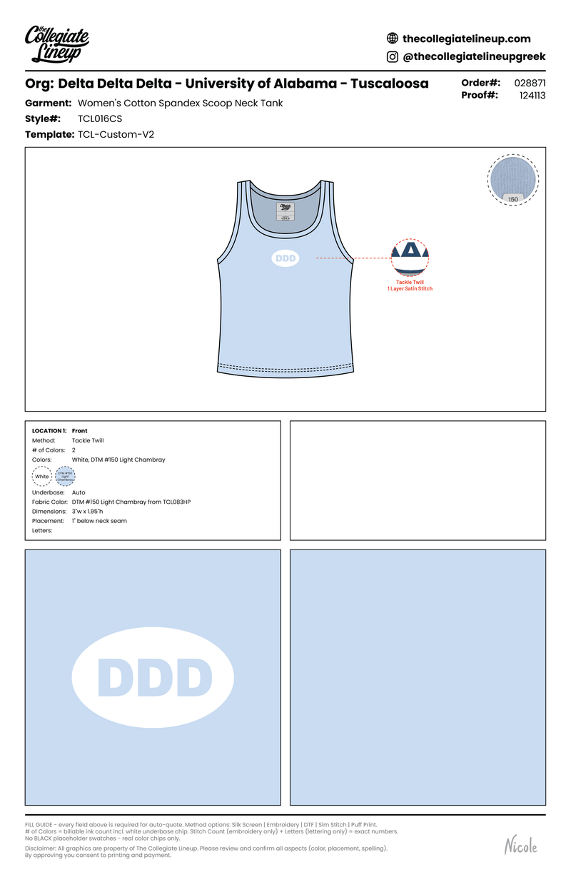 WOMEN'S COTTON SPANDEX JERSEY SCOOP NECK TANK