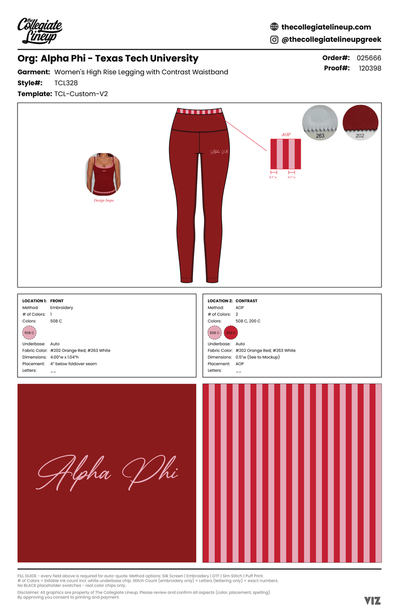 WOMEN'S HIGH RISE LEGGING WITH CONTRAST WAISTBAND