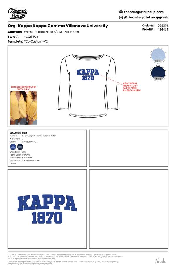 Kappa Kappa Gamma Villanova University #28376