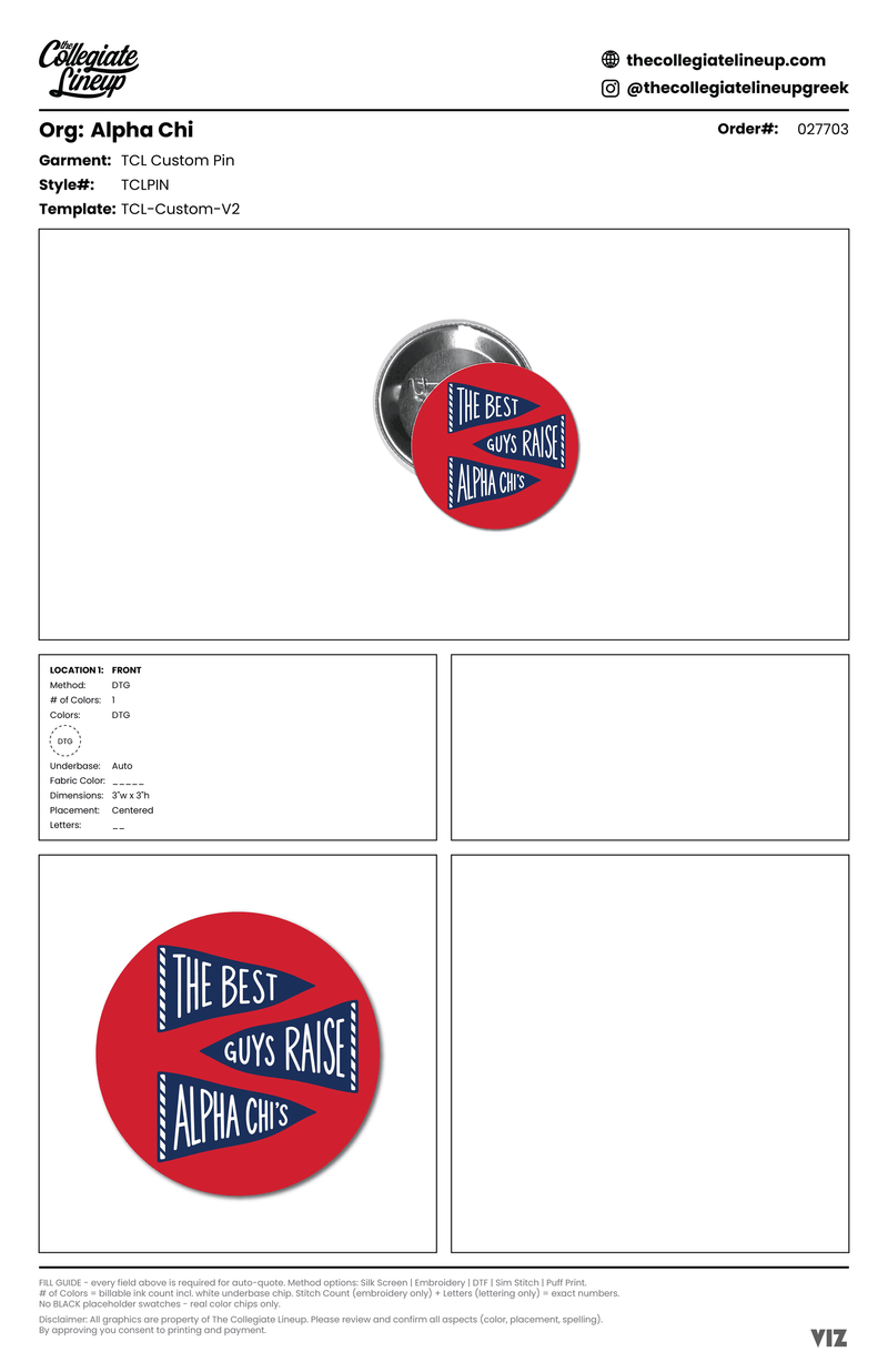 TCL CUSTOM PIN