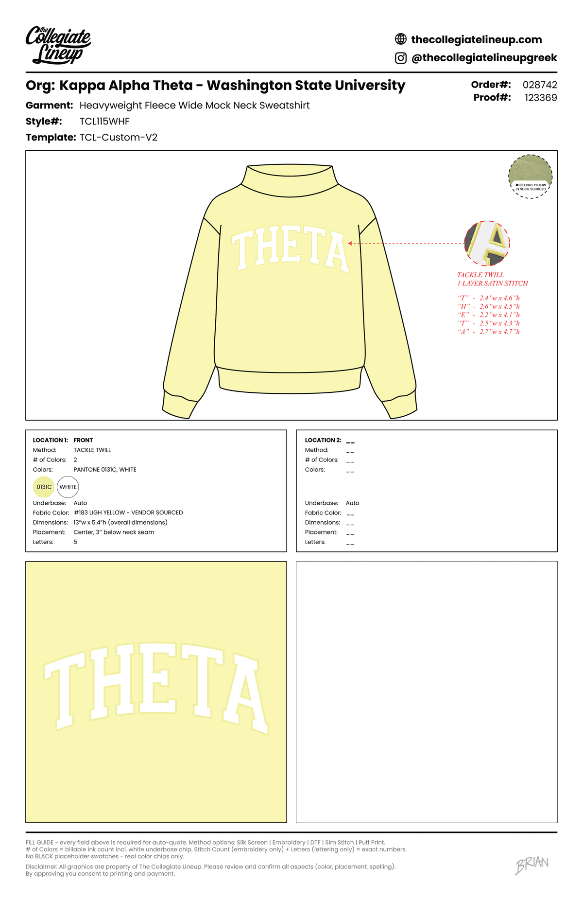 HEAVYWEIGHT FLEECE WIDE MOCK NECK