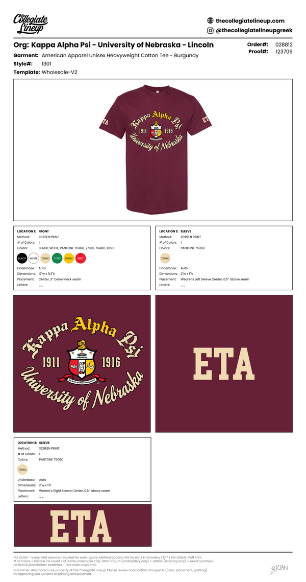 Kappa Alpha Psi University of Nebraska - Lincoln #28812