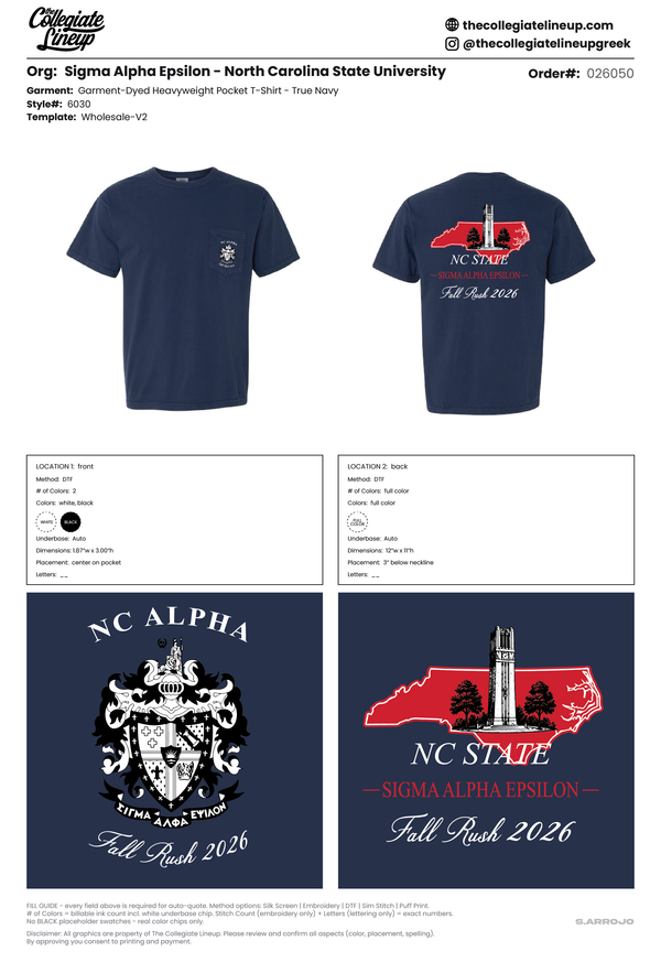 Sigma Alpha Epsilon North Carolina State University #26050