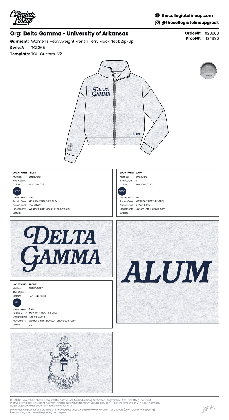 WOMEN'S HEAVYWEIGHT FRENCH TERRY MOCK NECK ZIP UP SWEATSHIRT — Oxford Heathered Gray (ash)
