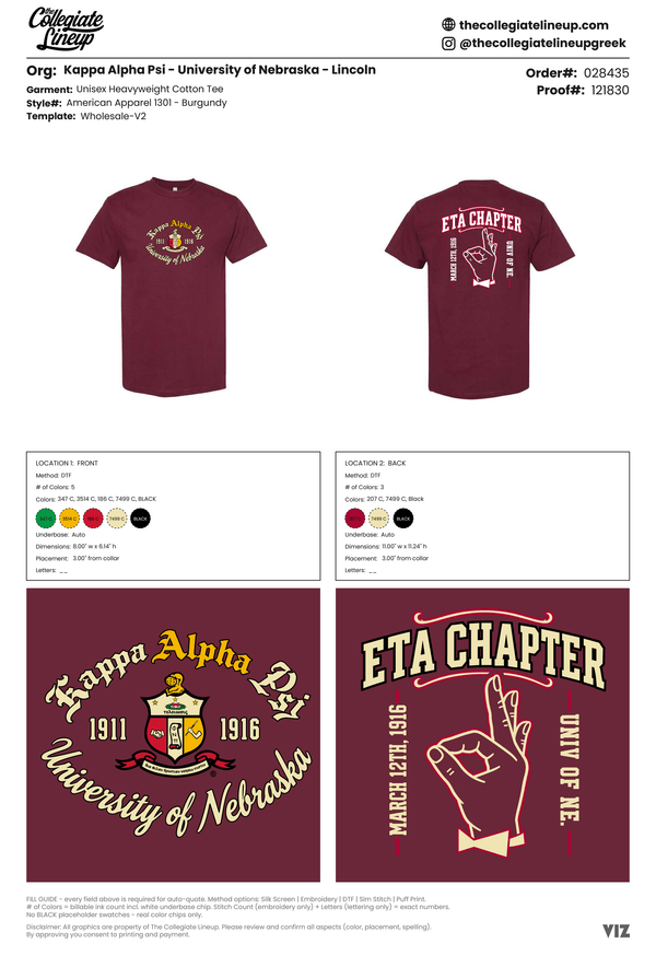 Kappa Alpha Psi University of Nebraska - Lincoln #28435