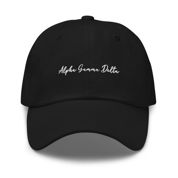 Cursive Script Hat