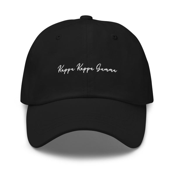 Cursive Script Hat