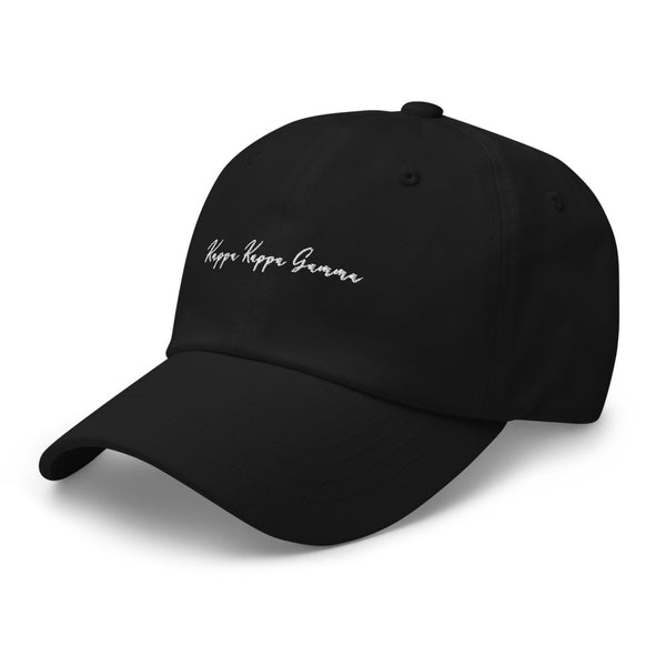 Cursive Script Hat