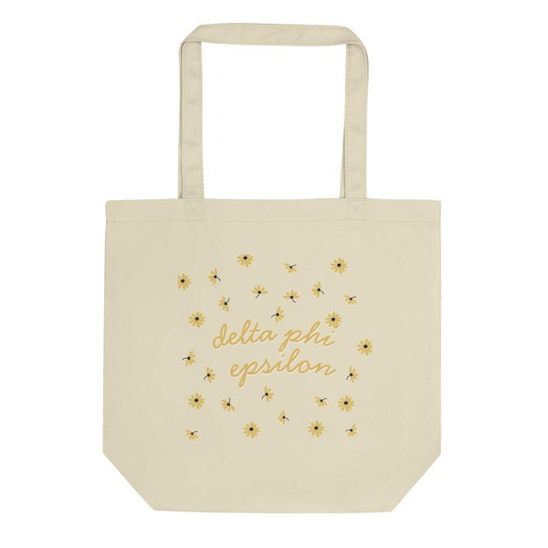 Flower Eco Tote Bag - The Collegiate Lineup
