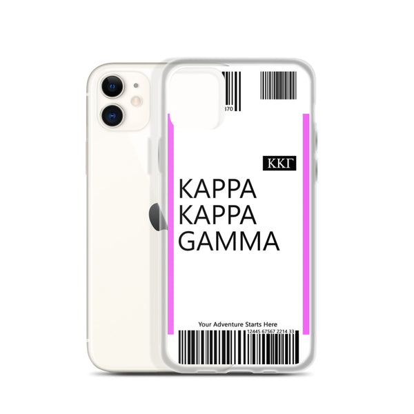 Boarding Pass iPhone Case 11 Series