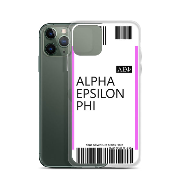 Boarding Pass iPhone Case 11 Series