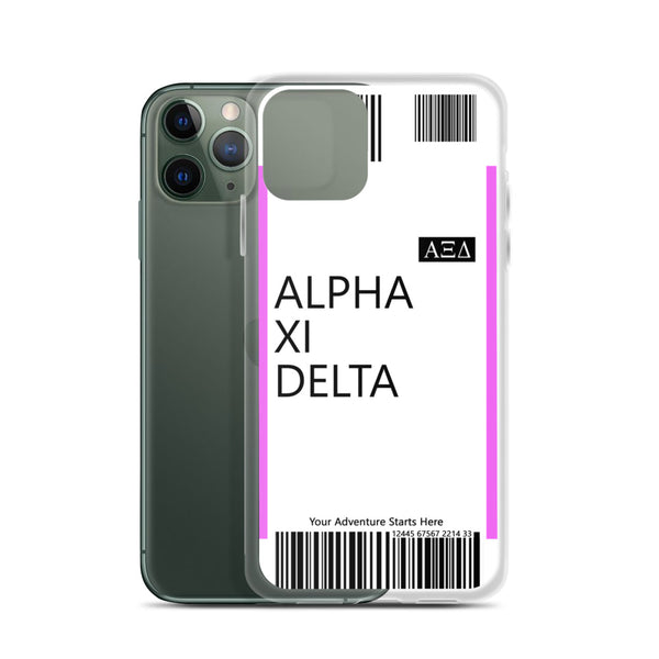 Boarding Pass iPhone Case 11 Series