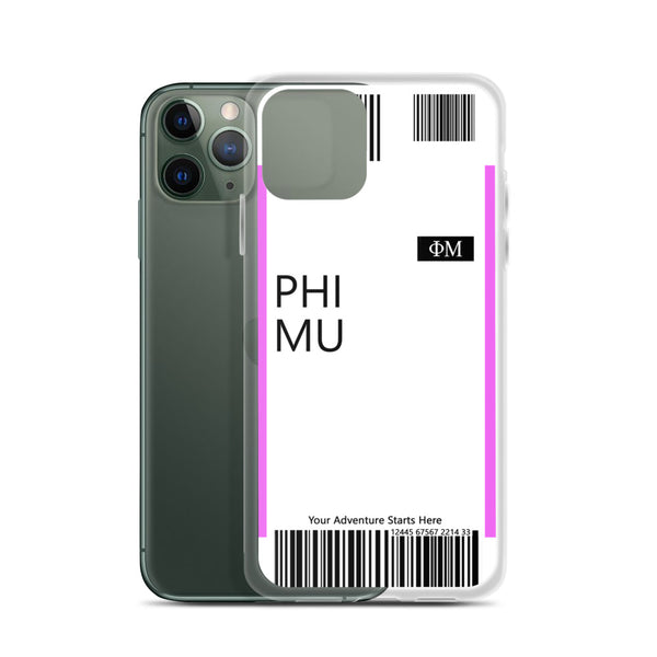 Boarding Pass iPhone Case 11 Series