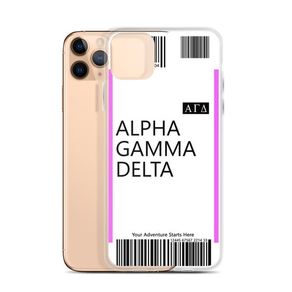 Boarding Pass iPhone Case 11 Series
