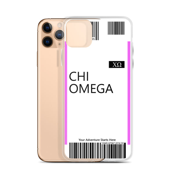 Boarding Pass iPhone Case 11 Series