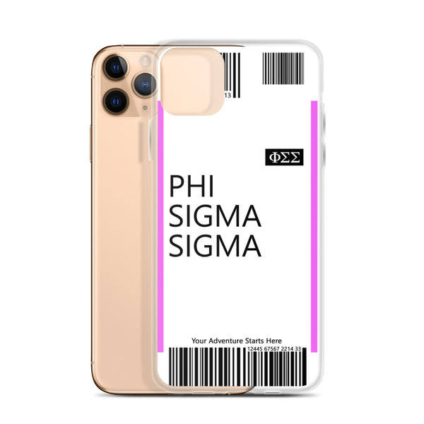 Boarding Pass iPhone Case 11 Series