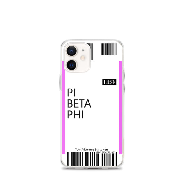 Boarding Pass iPhone Case 12 Series