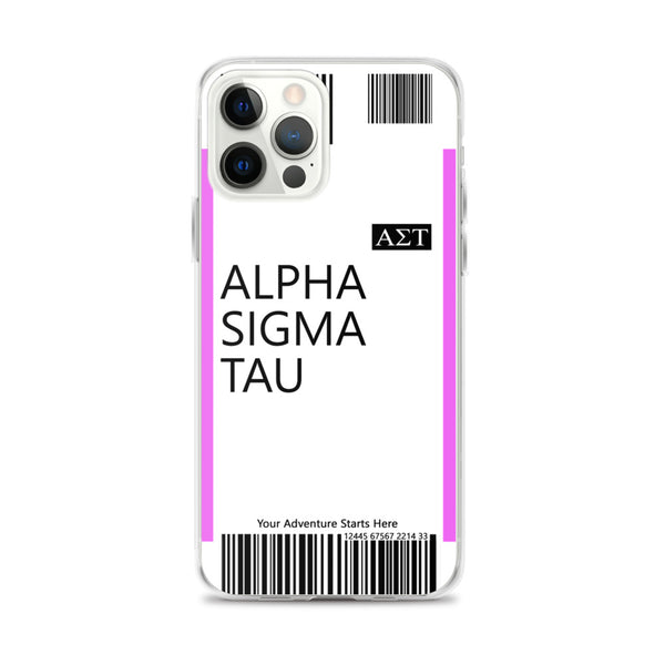 Boarding Pass iPhone Case 12 Series