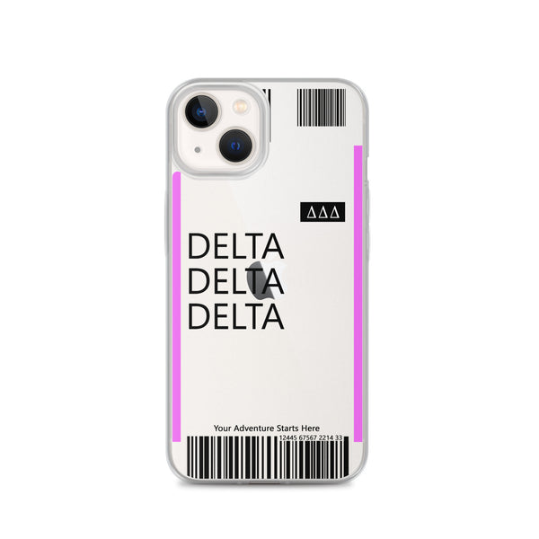 Boarding Pass iPhone Case 13 Series