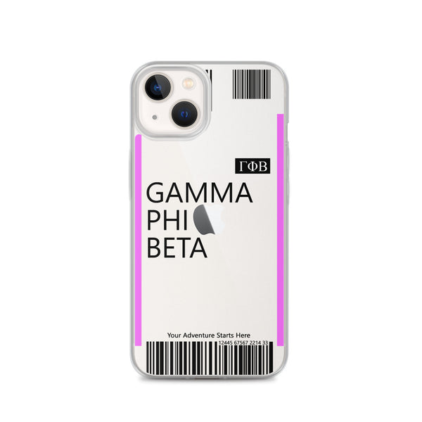 Boarding Pass iPhone Case 13 Series