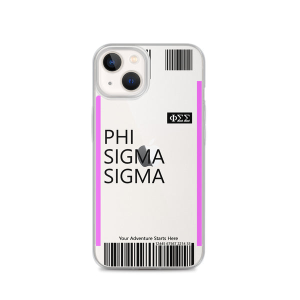 Boarding Pass iPhone Case 13 Series