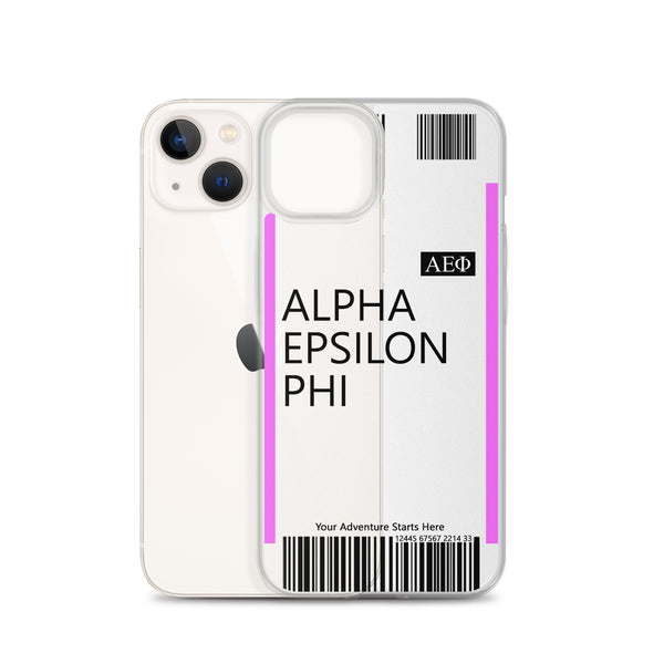 Boarding Pass iPhone Case 13 Series