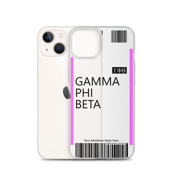 Boarding Pass iPhone Case 13 Series