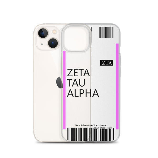Boarding Pass iPhone Case 13 Series