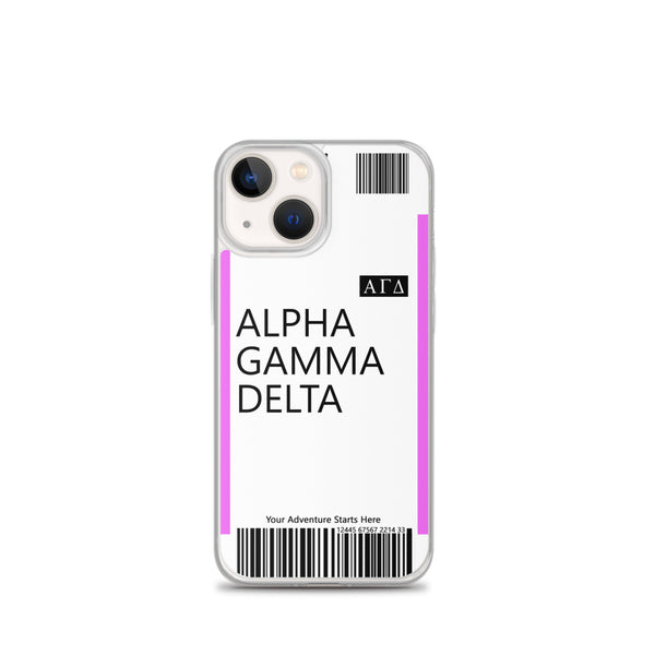 Boarding Pass iPhone Case 13 Series