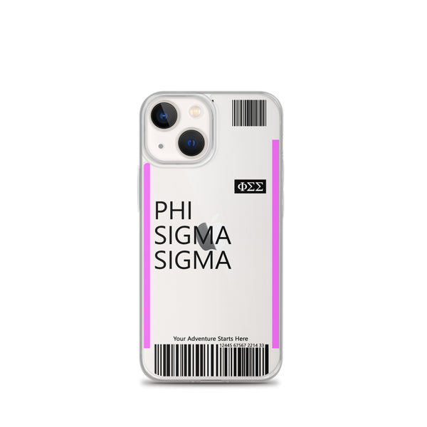 Boarding Pass iPhone Case 13 Series