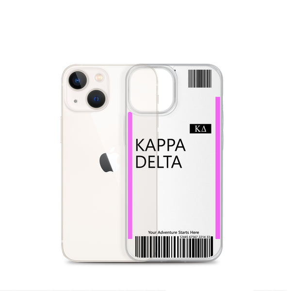 Boarding Pass iPhone Case 13 Series