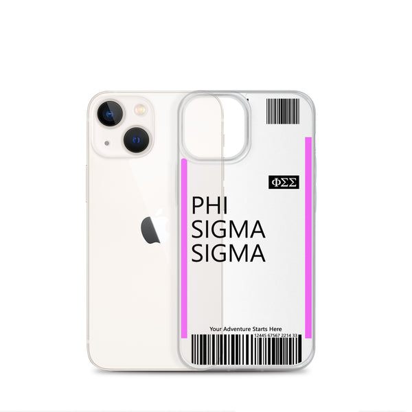 Boarding Pass iPhone Case 13 Series