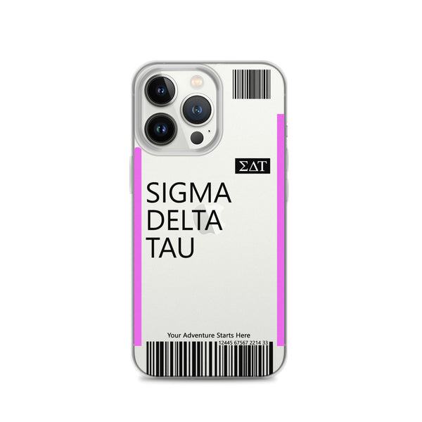 Boarding Pass iPhone Case 13 Series