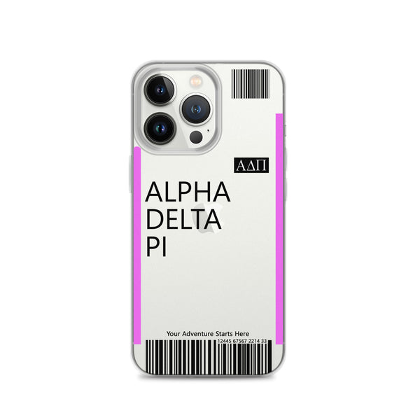 Boarding Pass iPhone Case 13 Series