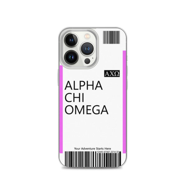 Boarding Pass iPhone Case 13 Series