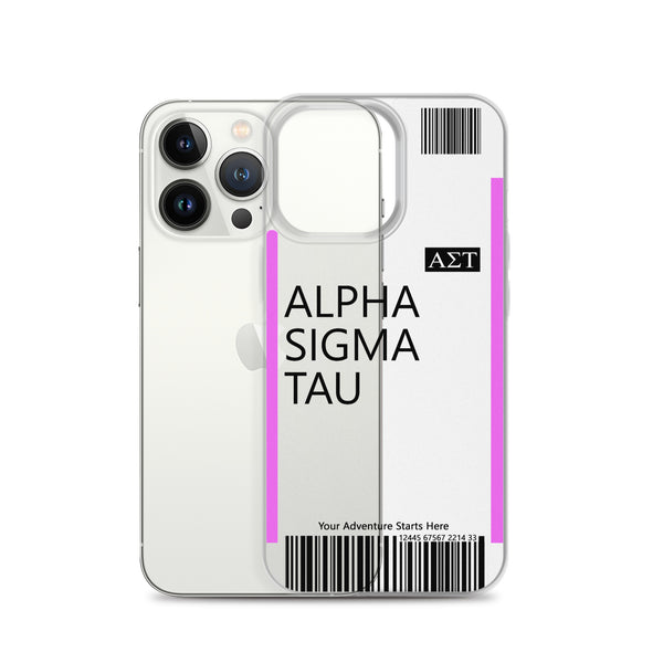 Boarding Pass iPhone Case 13 Series
