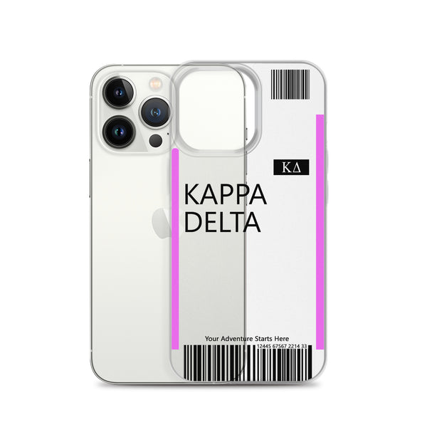 Boarding Pass iPhone Case 13 Series