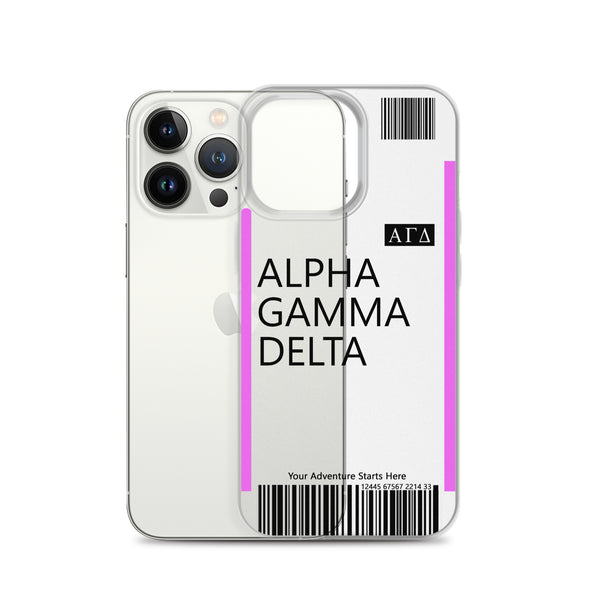 Boarding Pass iPhone Case 13 Series