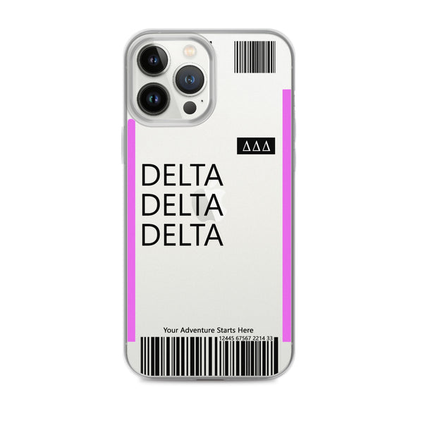 Boarding Pass iPhone Case 13 Series