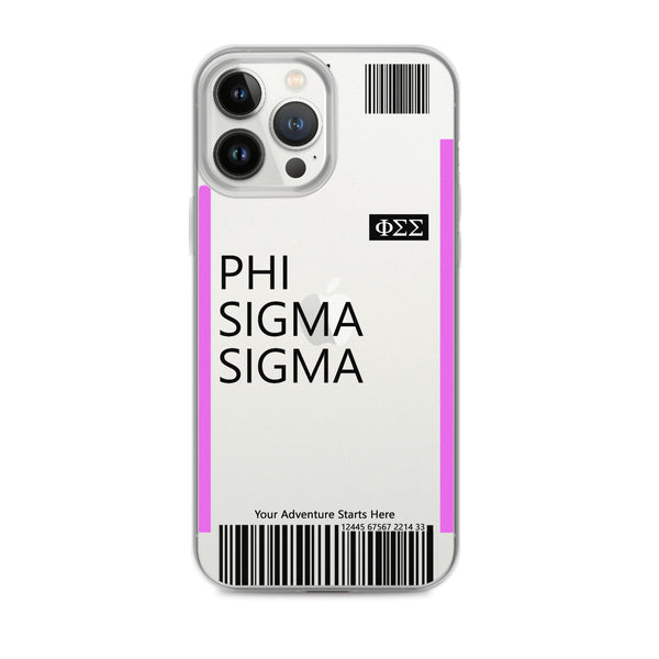 Boarding Pass iPhone Case 13 Series