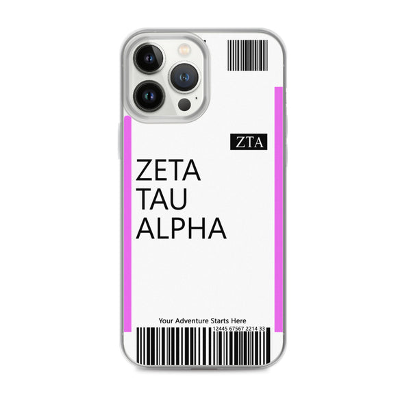 Boarding Pass iPhone Case 13 Series