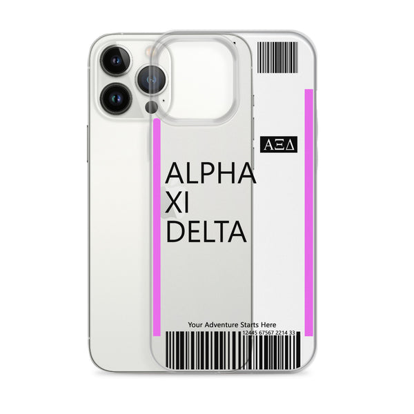 Boarding Pass iPhone Case 13 Series