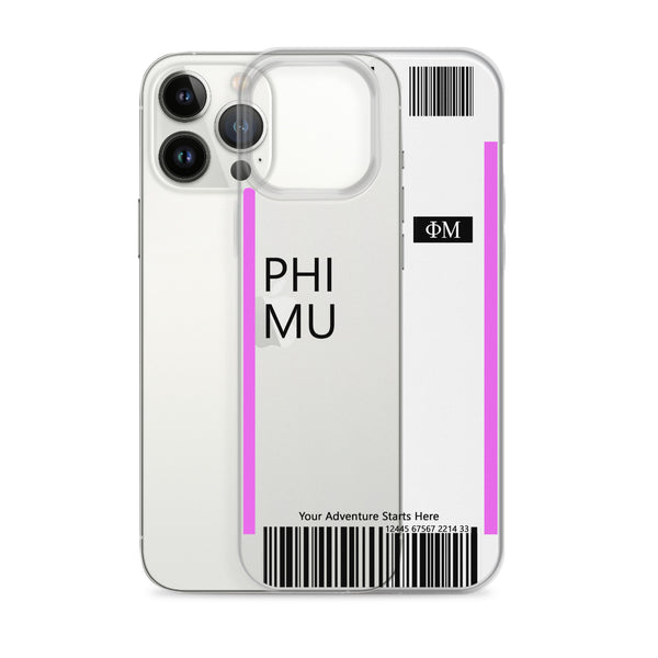 Boarding Pass iPhone Case 13 Series