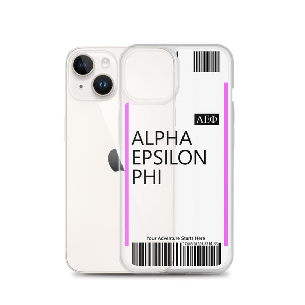 Boarding Pass iphone Case 14 Series