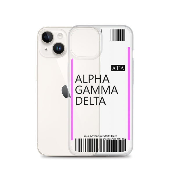 Boarding Pass iphone Case 14 Series